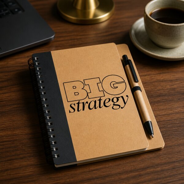 A5 Kraft Notebook w/ Pen Thumbnail