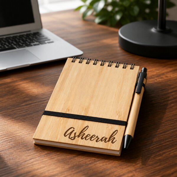 A6 Wooden Notebook (Portrait) Thumbnail